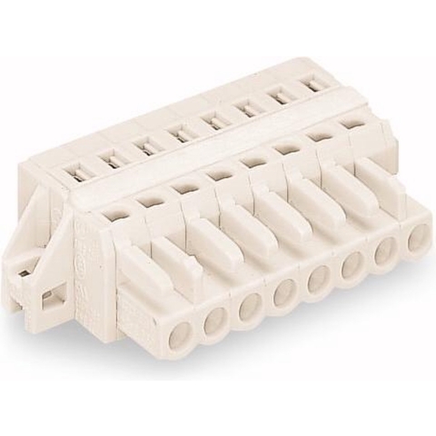 WAGO 721-107/027-000 Female behuizing (kabel) 721 Totaal aantal polen: 7 Rastermaat: 5 mm Inhoud: 50 stuk(s)