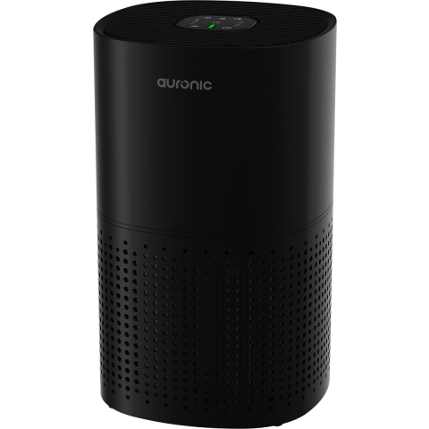 Auronic Luchtreiniger Fresh - Met HEPA 13-filter - 225 m³/u - 45 m² - Koolstoffilter - 3 Standen - Air Purifier - Zwart