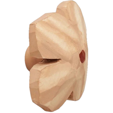 Ferm Living Haak - Hout - Poëzie - Rose - Ferm Living - OneSize - Haak