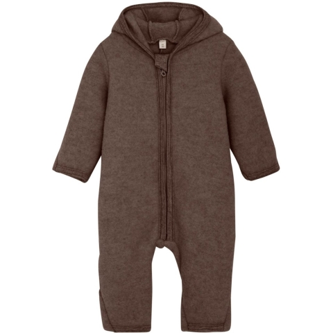 Huttelihut Overall - Wolvlies - Brown Melange m. Oren - Huttelihut - 68 - Overall