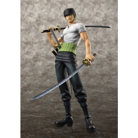 Beeldje Megahouse One Piece Excellent Model NEO-DX Roronoa Zoro 10th Limited Ver.