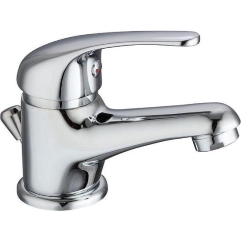 SCHÜTTE Athos Plus Wastafelkraan - Mengkraan - met Waste - Chroom