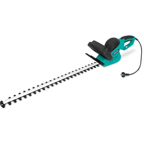 VONROC Heggenschaar 600W – 660 mm zwaardlengte – met 180° draaibaar handvat – Mesafstand 16 mm – Incl. beschermhoes