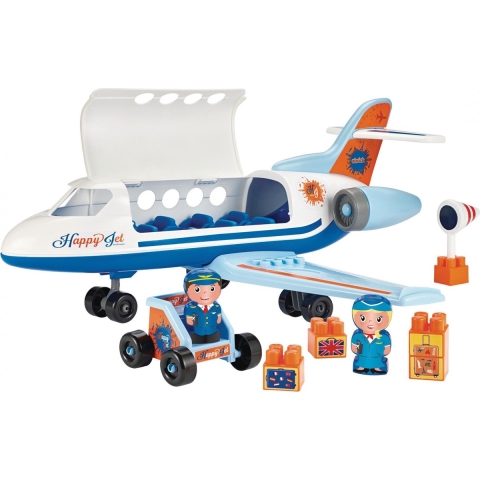 ECOIFFIER 3155 - Bouwspeelgoed - 5 stuks - Blauw