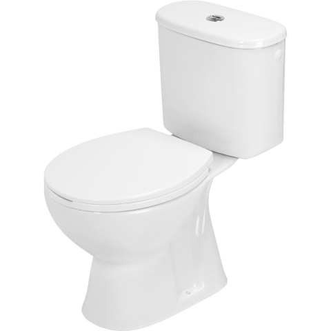 Atlantic Axel - Staand toilet - Softclose bril - Wit