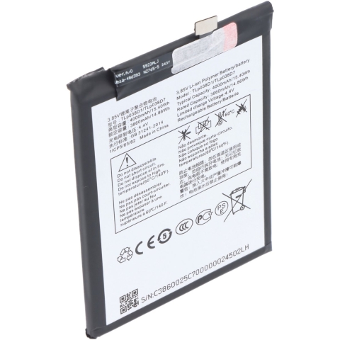 TCL 10L - Accu Li-Polymer 3.85V 4000mAh 15.4Wh zonder gereedschap