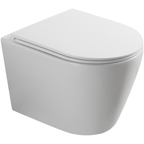 Atlantic - Wandcloset Joey - Hangend toilet - Wit