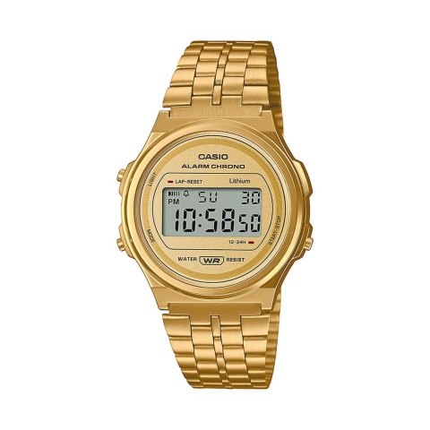 Casio Vintage Iconic A171WEG-9AEF - Polshorloge - Quartz - Goudkleurig