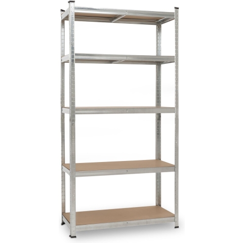 Kreator KRT674001 - Opbergrek - 875 kg - 5 schappen - Zilver