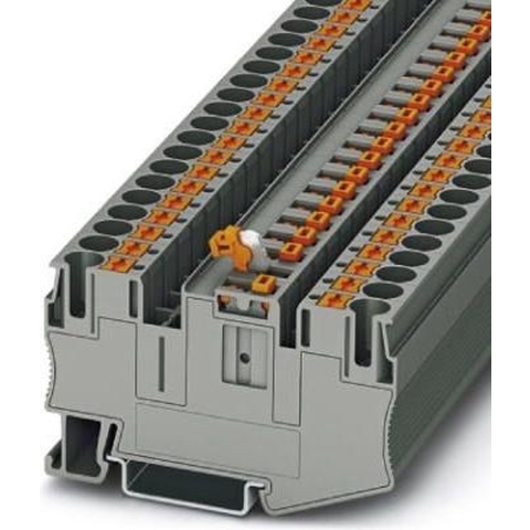 Phoenix Contact 3212160 Meetscheidingsklem 8.2 mm Push-In-klem Grijs 50 stuk(s)