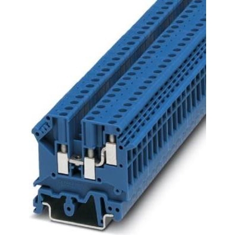 Phoenix Contact 1923047 Doorgangsserieklem 6.2 mm Schroeven Blauw 50 stuk(s)