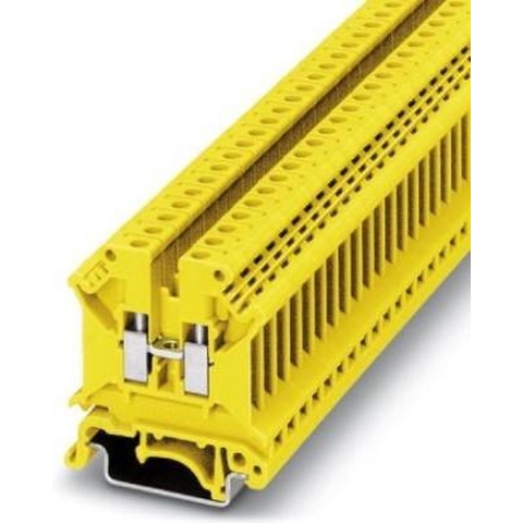 Phoenix Contact 3003952 Doorgangsserieklem 6.2 mm Schroeven Geel 50 stuk(s)