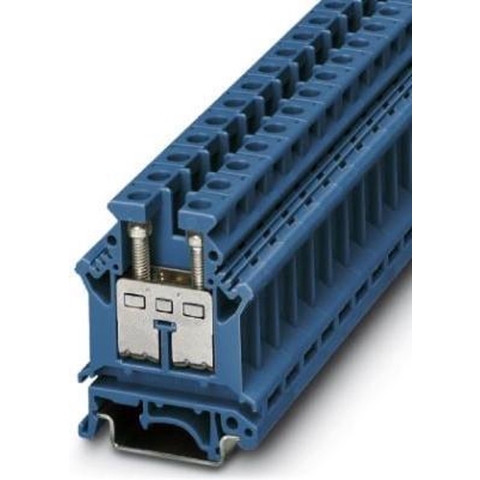 Phoenix Contact 3006098 Doorgangsserieklem 10.2 mm Schroeven Blauw 50 stuk(s)