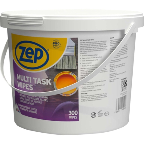 2x Zep Multi Task Wipes 300 stuks