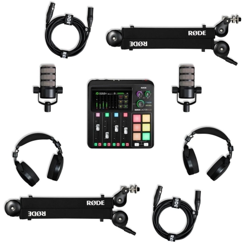 RODE Two-person podcasting bundle