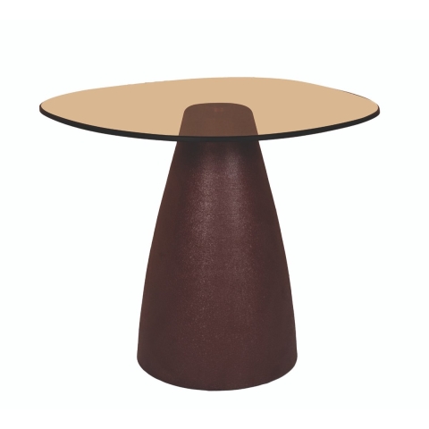 Brix bijzettafel mylon burgundy 50cm -