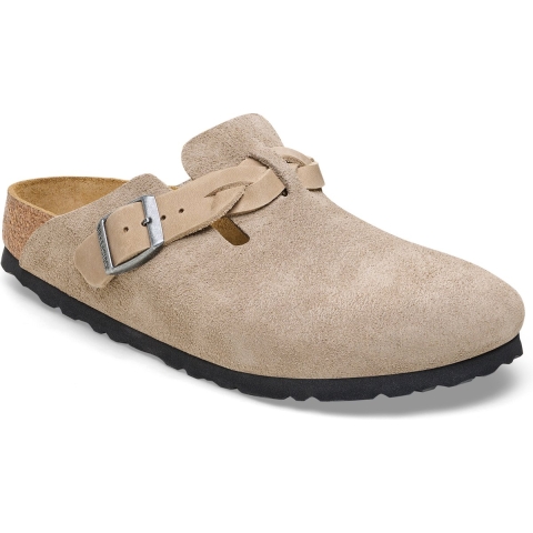 Birkenstock Boston Braided Suede