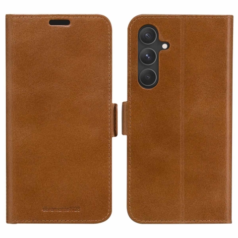 DBramante1928 Copenhagen Slim Samsung Galaxy A55 Book Case Leer Bruin