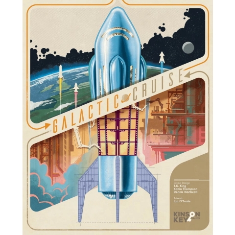 Galactic Cruise– Worker Placement Eurogame van Kinson Key Games