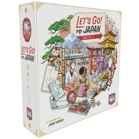 Let's Go! To Japan - Strategisch Reisplanningsspel - AEG [EN]