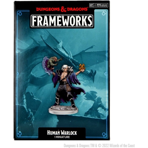 D&D Frameworks: Human Warlock Male