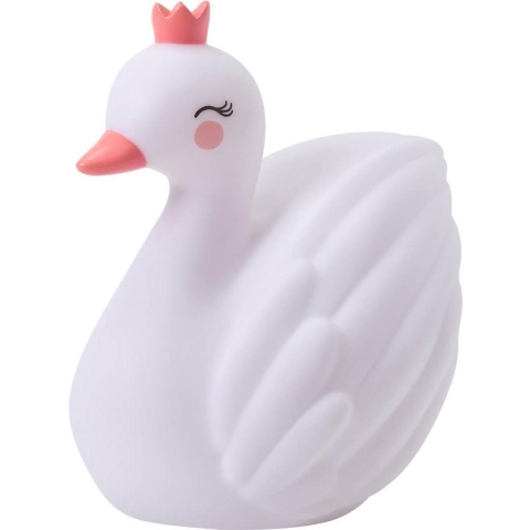 Kleine nachtlampje A Little Lovely Company Cygne