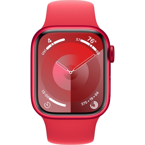 Apple Watch 9 41mm Alu WiFi (2023) - (PRODUCT)RED Sportarmb, M/L