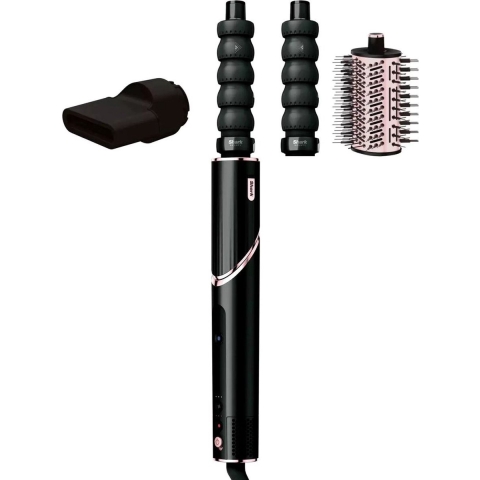 Shark FlexStyle (2025) - 3-in-1 Multistyler en Föhn - Auto-Krullers en Ovale Borstel - Zwart