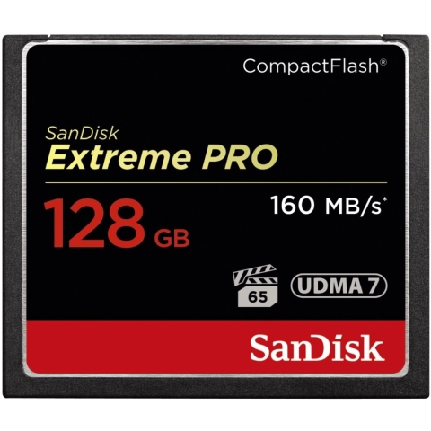 Sandisk Extreme Pro - Compact Flash - 128GB - 160MB/s