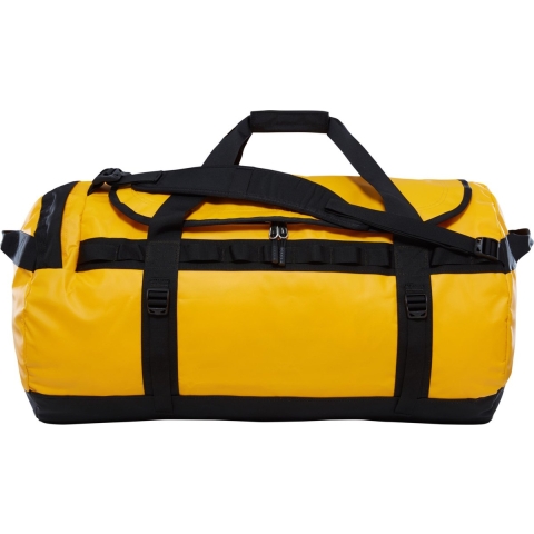 The North Face Base Camp Duffel Reistas L - 95 L - Summit Gold / TNF Black - vernieuwd model