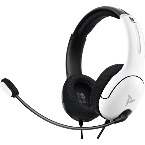 PDP Airlite - Bedrade Headset - Ruisonderdrukkende microfoon - Wit/Zwart