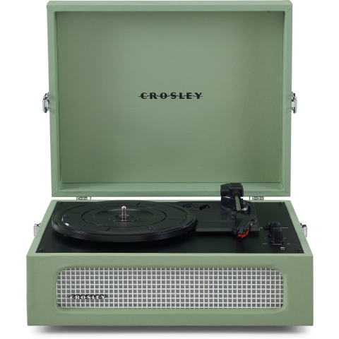 Crosley Voyager CR8017B-SA - Platenspeler - Bluetooth in/uit - Groen