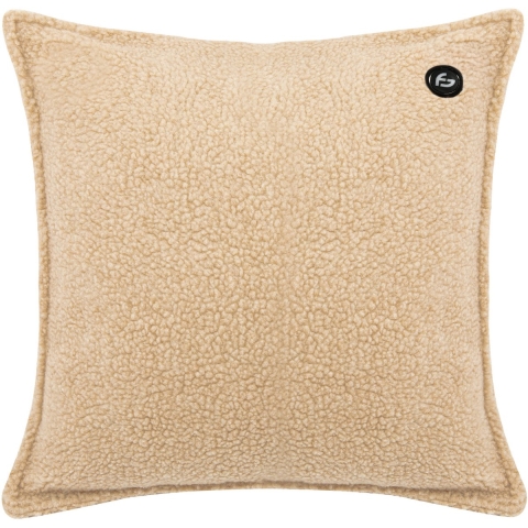 Warmtekussen – 3 Warmtestanden – Warmtekussen Oplaadbaar – 10k mAh – Draadloos – Warmte Kussen – 40x40 cm – Teddy Beige – Saaf Comfort