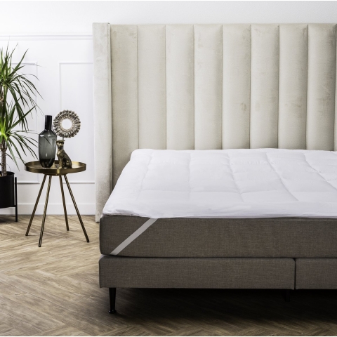 Swiss Nights Verkoelend Tencel Oplegmatras - 90x200 - Wit