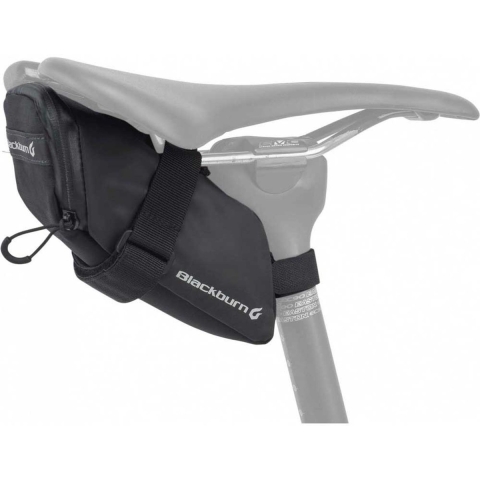 Zadeltas Grid Medium 0,8L Zwart