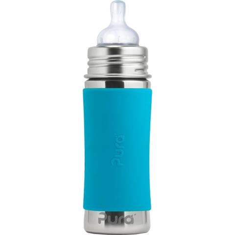 Pura Speenfles RVS Aqua Sleeve 325 ml