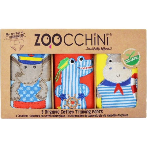 Zoocchini Oefenbroekje 2-3 jaar Maritime Mates 3 stuks