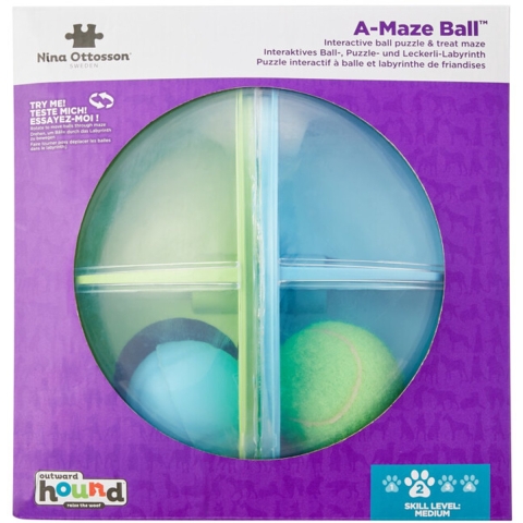 Outward Hound Nina Ottosson Dog a-Maze Ball Green