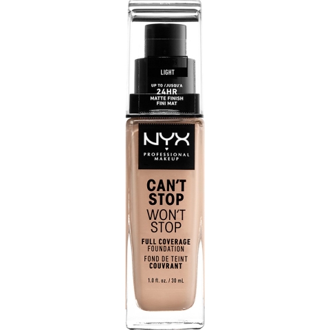 NYX Can't Stop Won't Stop Foundation Light 30 ml