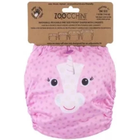 Zoocchini Wasbare Luier Allie the Alicorn (incl. 2 inserts)