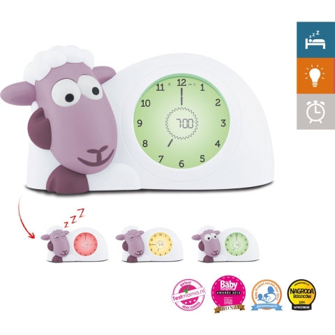 Slaaptrainer Zazu Klok Sam het Schaap Paars