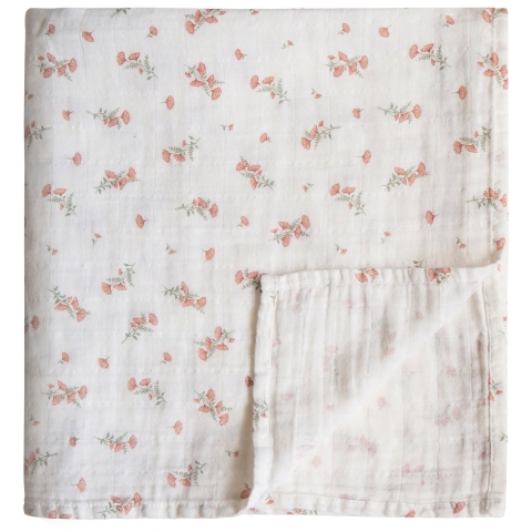 Multidoek Mushie Hydrofiel Pink Flower