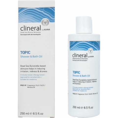 Ahava Clineral TOPIC Shower&Bath Oil 250ml