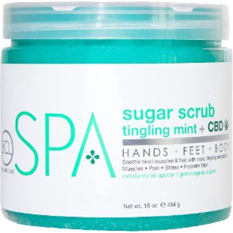 BCL SPA Sugar Scrub 454gr CBD