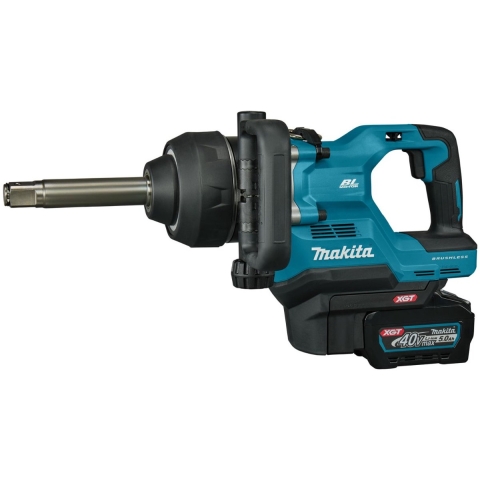 Makita TW010GT201 40V XGT Li-ion Accu Slagmoersleutel Set (2x 5,0Ah Accu) In Koffer - 1"- 4000Nm