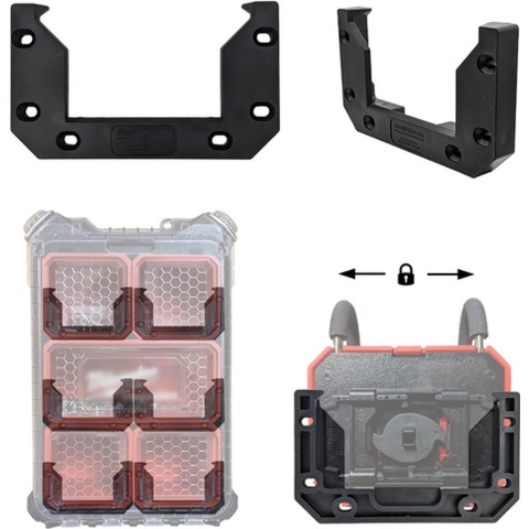 StealthMounts OM-LOCL-BLK-6 Cleat'n'Feet Montageklemmen V2 - Zwart - 6 Stuks