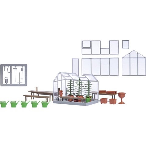 Busch 1979 H0 Cannabis-aanbouw Bouwpakket