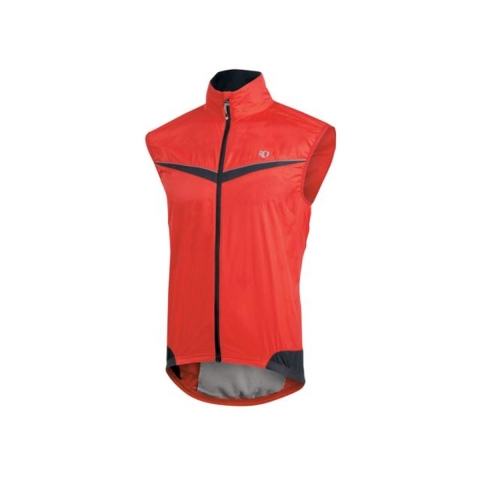 Pearl Izumi ELITE BARRIER fiets windbody rood met zwart heren, S