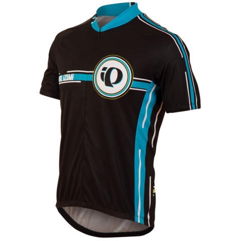 Pearl Izumi Select LTD Jersey fietsshirt korte mouwen zwart met blauw heren, M