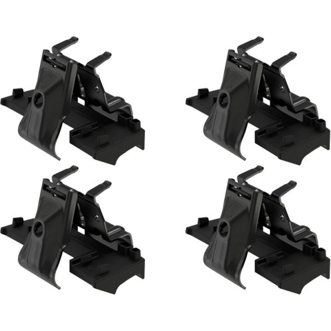 Thule Kit 186170 Flush Rail 4-pack montagekit voor dakdragersysteem zwart